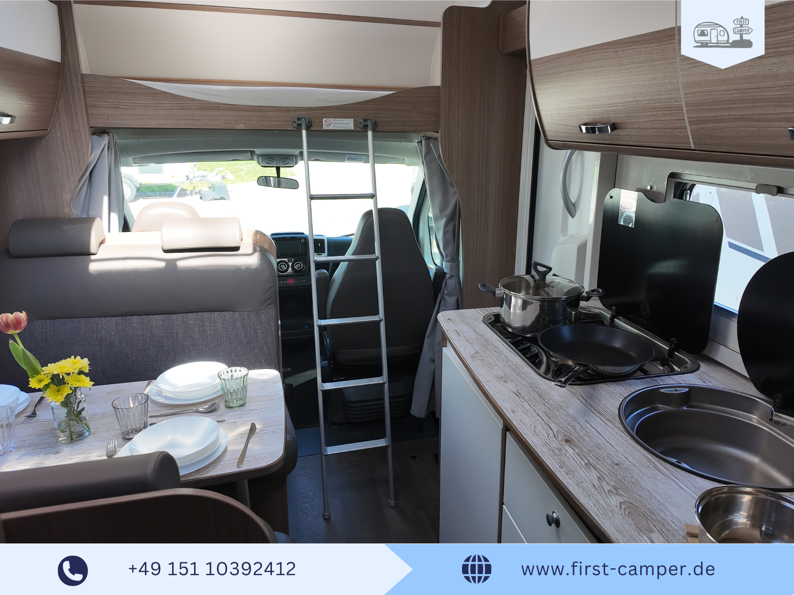 First Camper Wohnmobilvermietung Carado Modelle